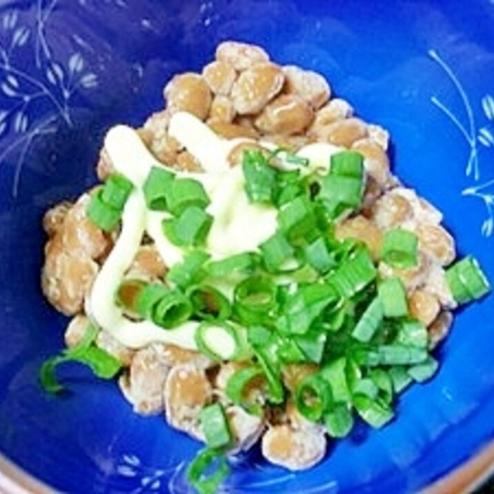 納豆のニオイが苦手な方!マヨネーズ入り納豆は如何♪